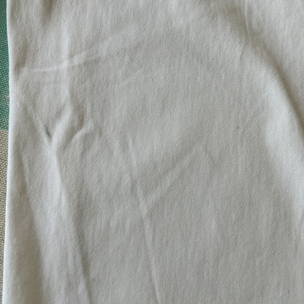 Le Tigre White Straight Leg Pants Drawstring Zip Fly Size 3 - Picture 13 of 14